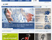 Tablet Screenshot of aovet.aofoundation.org